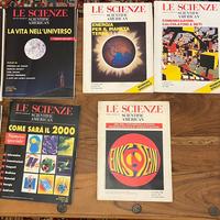 Volumi vari della rivista Le scienze