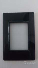 Placche nere in plastica Vimar