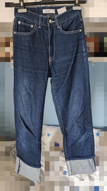 Pantaloni jeans larghi pull & bear taglia 38