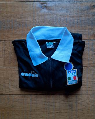 Maglia Arbitro FIGC Diadora Vintage Manica Lunga