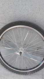 cerchi anteriore e posteriore raggio 24