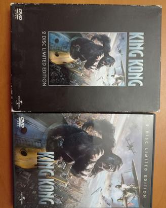 2 DVD KING KONG UNIVERSAL LIMITED EDITION + GIOCO