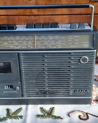 Radio - cassette recorder Saba RCR 373 - anni '70