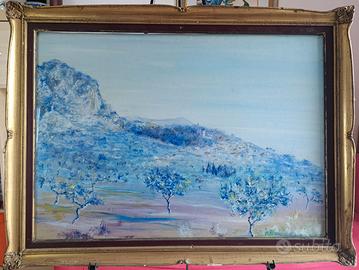 Paesaggio di Valva (SA) di Franca Foselli