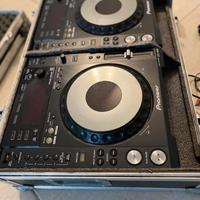 Coppia Lettori Pioneer CDJ 850-K + Flightcase