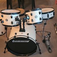 batteria Ludwig accent bianca