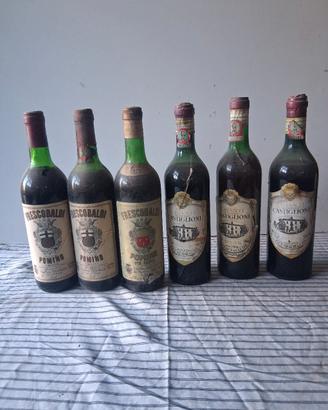 Nr 6 bottiglie vino Frescobaldi 