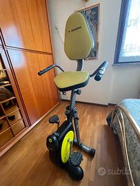 Cyclette con seggiolino comodo