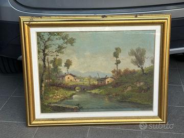 Luigi Liverani quadro olio su tela 50x70 con cor