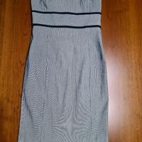 Tubino blu e bianco Zara S