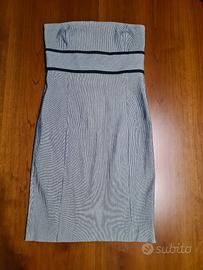 Tubino blu e bianco Zara S