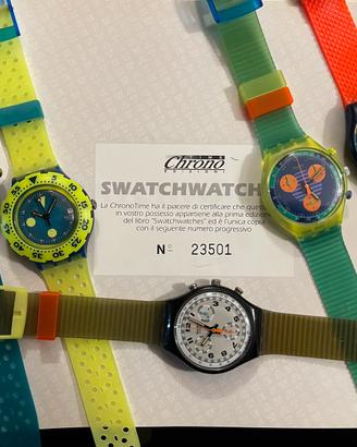 Swatch collezione anni 90