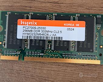 Memoria Ram laptop
