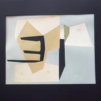 Collage vintage astratto