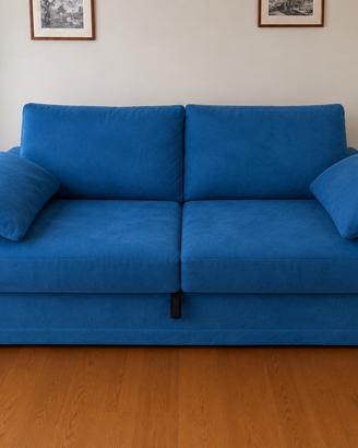 Divano Letto 2 Posti ADILE (Confalone) col. Blu