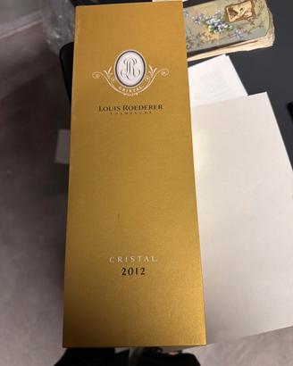 Cofanetto originale Louis Roederer Cristal 2012