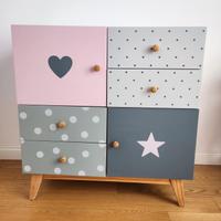 Cassettiera per stanza bambini