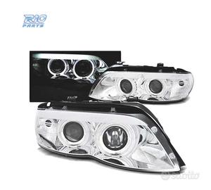 FARI OCCHI ANGEL BMW X5 E53 03-06 CROMATI XENON
