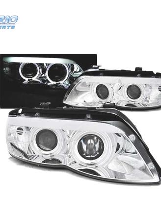 FARI OCCHI ANGEL BMW X5 E53 03-06 CROMATI XENON