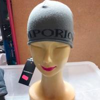 Berretto Emporio Armani in lana WO vintage.