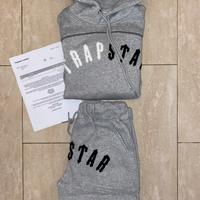 Trapstar tuta grigia e nera