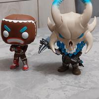 Coppia personaggi Funko pop Fortnite.