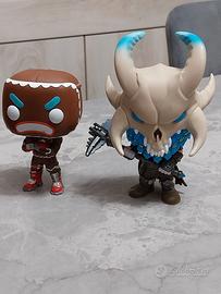 Coppia personaggi Funko pop Fortnite.
