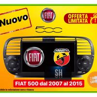 Car tablet 7 pollici Carplay FIAT 500| 2007-2015