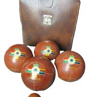 Set Bocce Legno Fabra