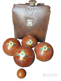 Set Bocce Legno Fabra