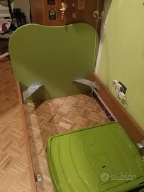 Struttura per letto singolo