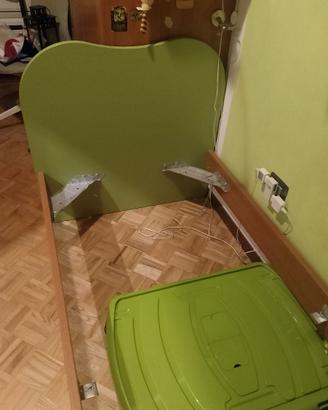 Struttura per letto singolo