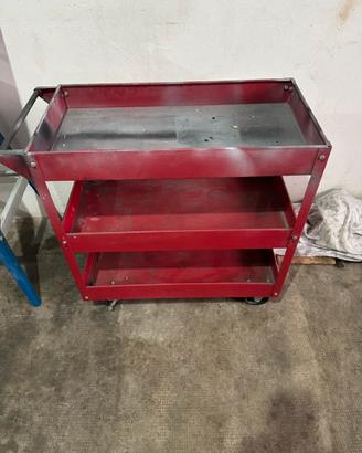 Carrello porta attrezzi a 3 piani