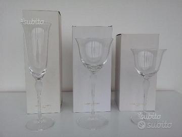 Servizio bicchieri in cristallo giapponese