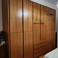 Camera completa in Noce