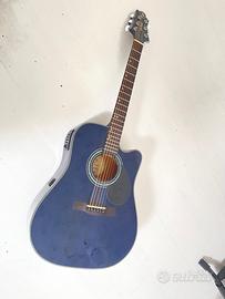 Chitarra acustica elettrificata Greg Bennett D4cet