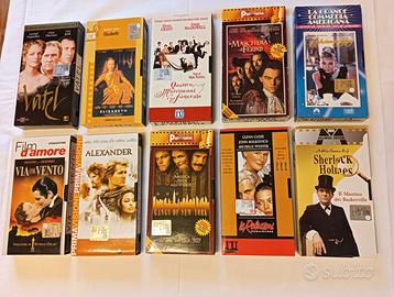 10 VHS Film selezione