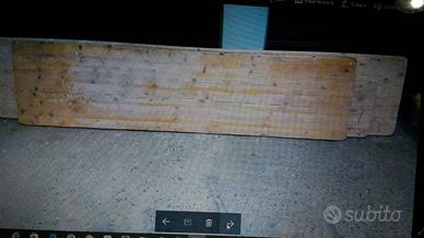 Tavole per ponteggi da muratore