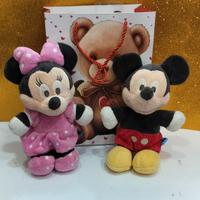 2 Peluche Disney in Busta Orsetti cm 25x18