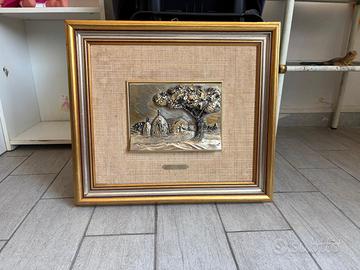 Quadro in argento
