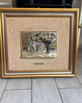 Quadro in argento