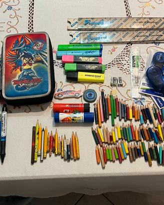 Materiale scolastico usato