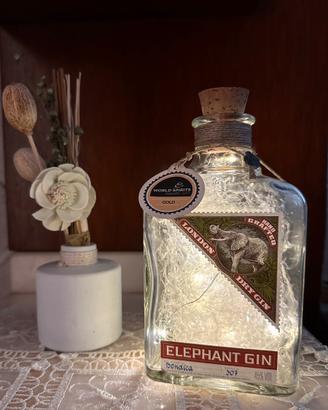 Bottiglia Gin con lucide LED
