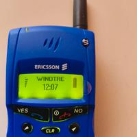 Cellulare vintage Ericsson t10 Blu 