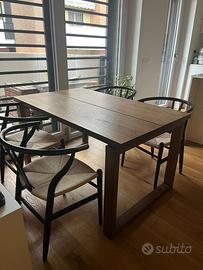 MÖRBYLÅNGA tavolo legno massello ikea 140x85