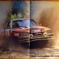 230 - POSTER - CITROEN CX RALLY SENEGAL