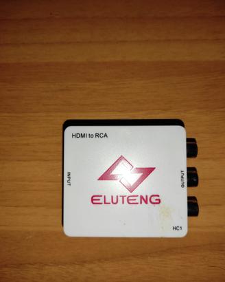 Adattatore da HDMI a RCA 1080P