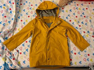 Impermeabile leggero lungo giallo marca Gosoaky