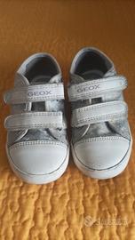 Scarpe Geox bianche bimba N. 25