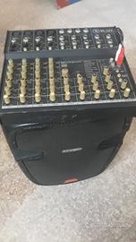 MIXER AUDIO  PIÙ  CASSA AMPLIFICATA G B C 